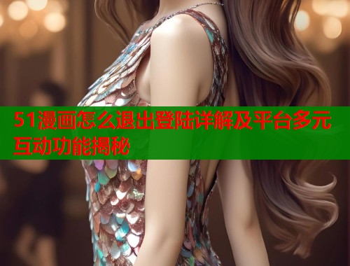 51漫画怎么退出登陆详解及平台多元互动功能揭秘